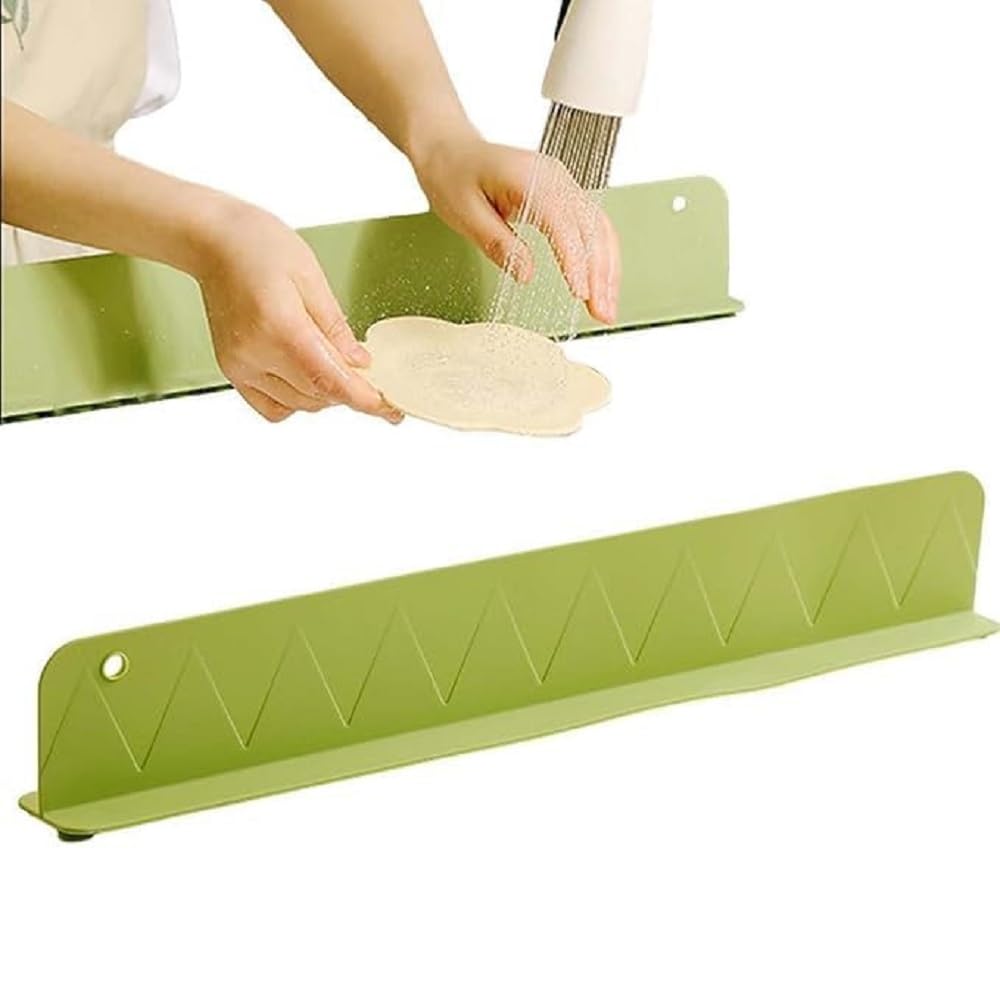Silicone Sink Splash Guard for Kitchen – Flexible Water Barrier for Dishwashing – Universal Fit to Protect Countertops