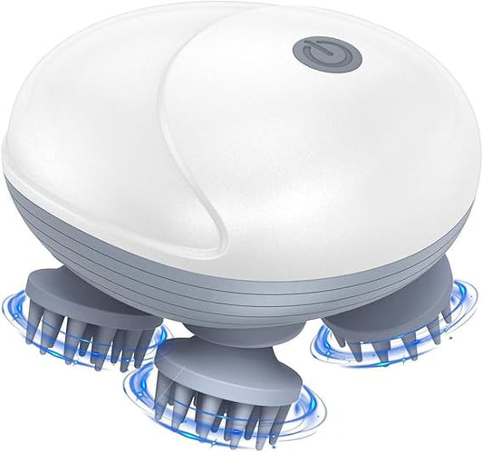 Electric scalp massager