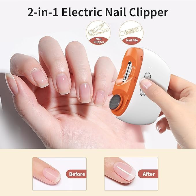 2 in 1 Electric Nail Clipper