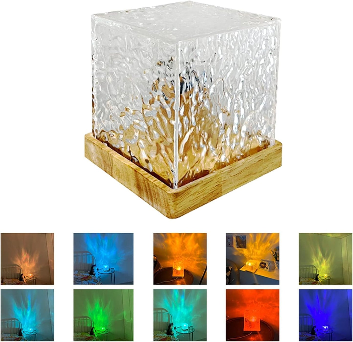 16 In 1 Dynamic Ocean Water Ripple Night Light