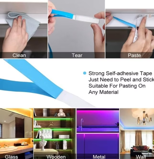 5M RGB LED Strip Light for TV  Backlight