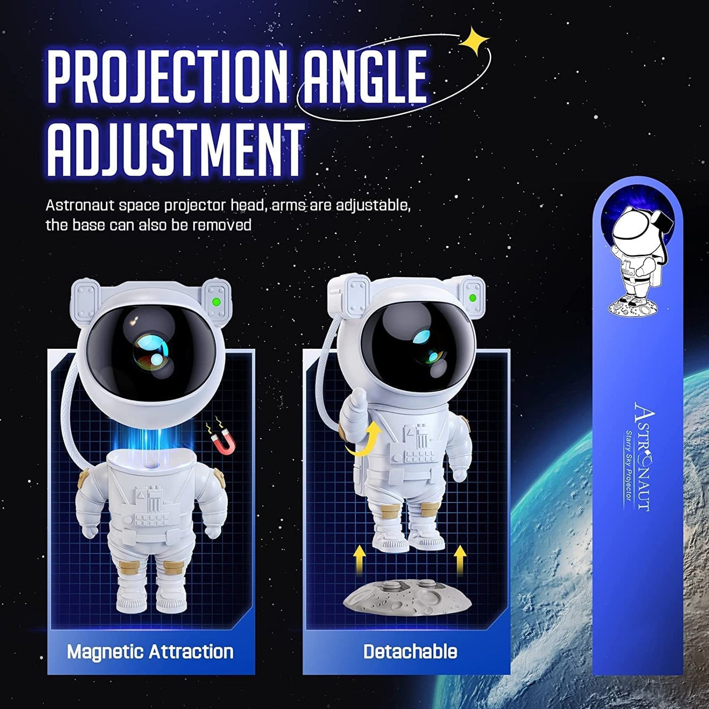 ASTRONUT STAR PROJECTION LIGHT